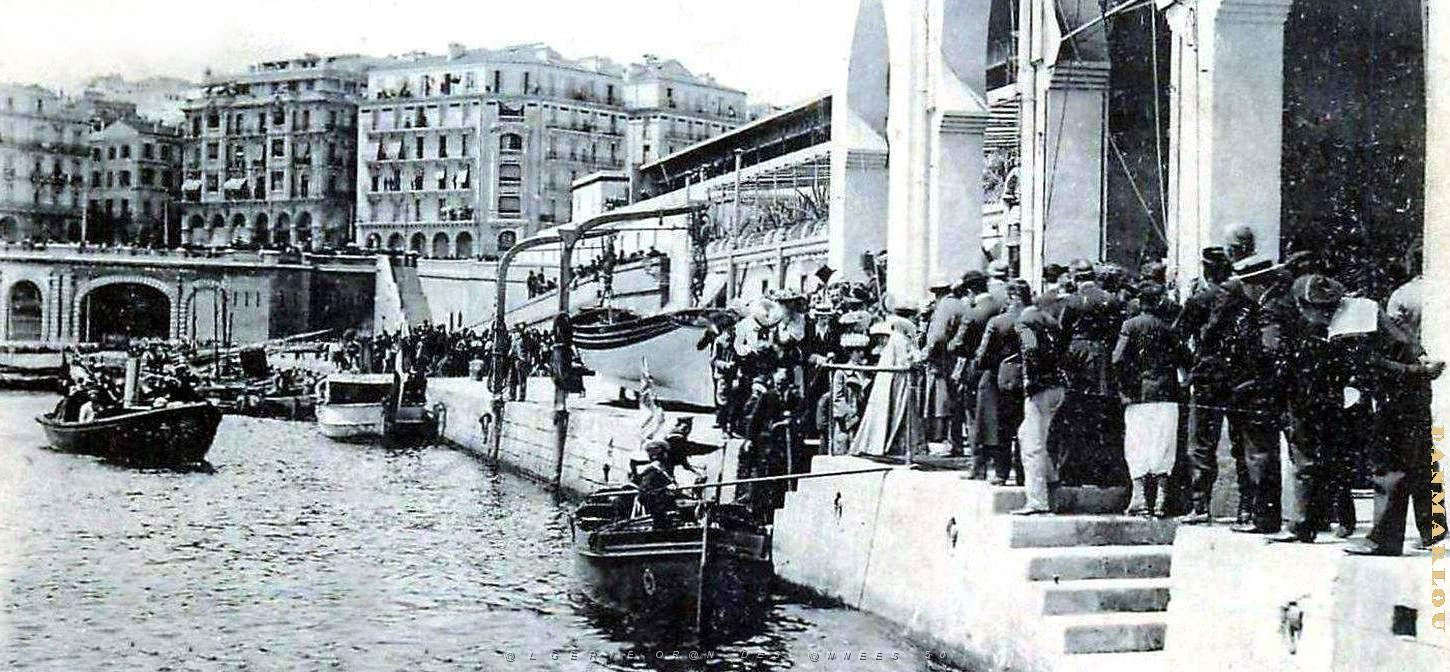 3090- Alger - Voyage du Roi et de la Reine d'Angleterre2.jpg